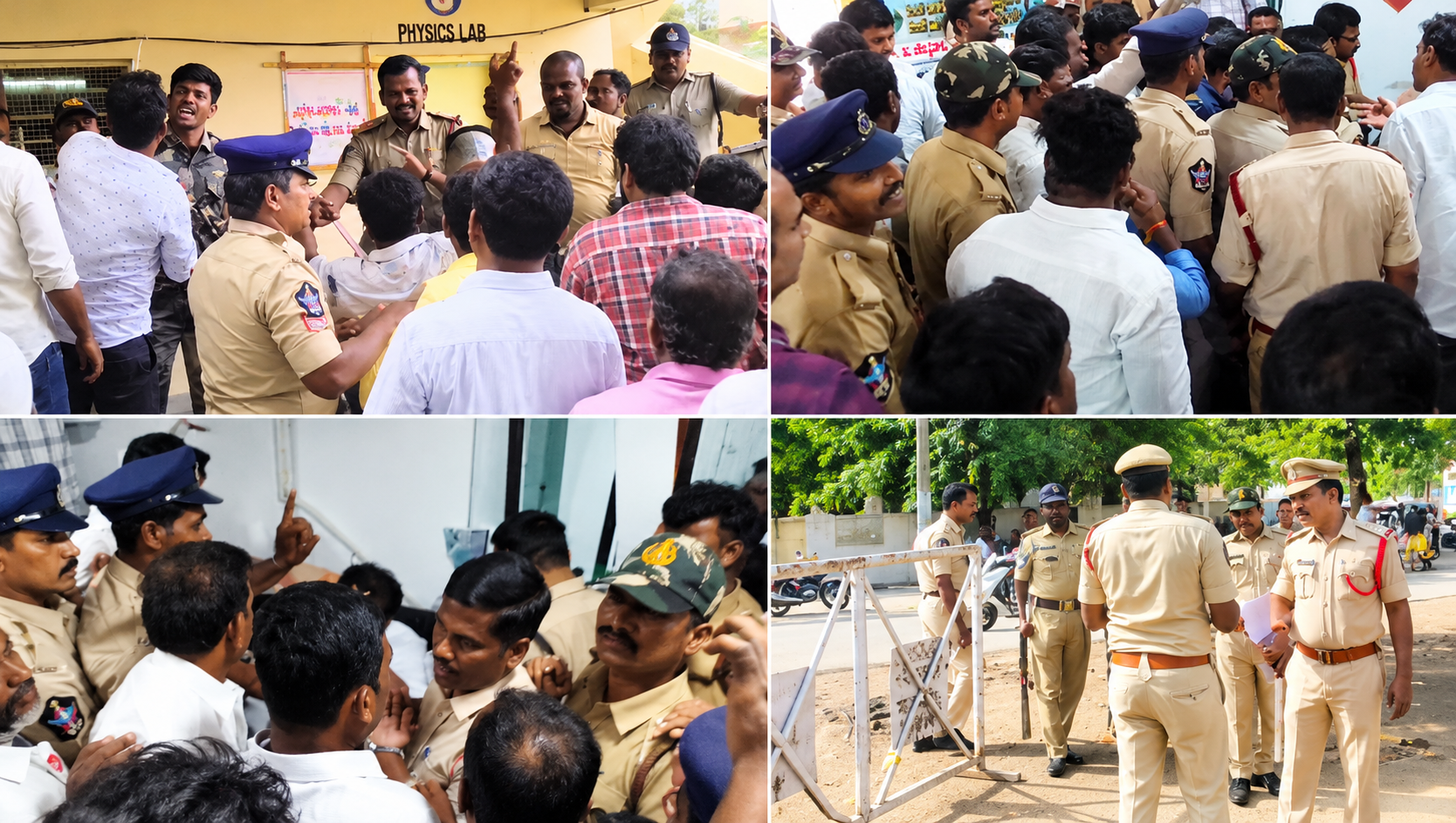 నామినేషన్‌ పత్రాల చింపివేతను చిత్రీకరిస్తుండగా విలేకరిపై దాడి.. కడపలో నిరసన