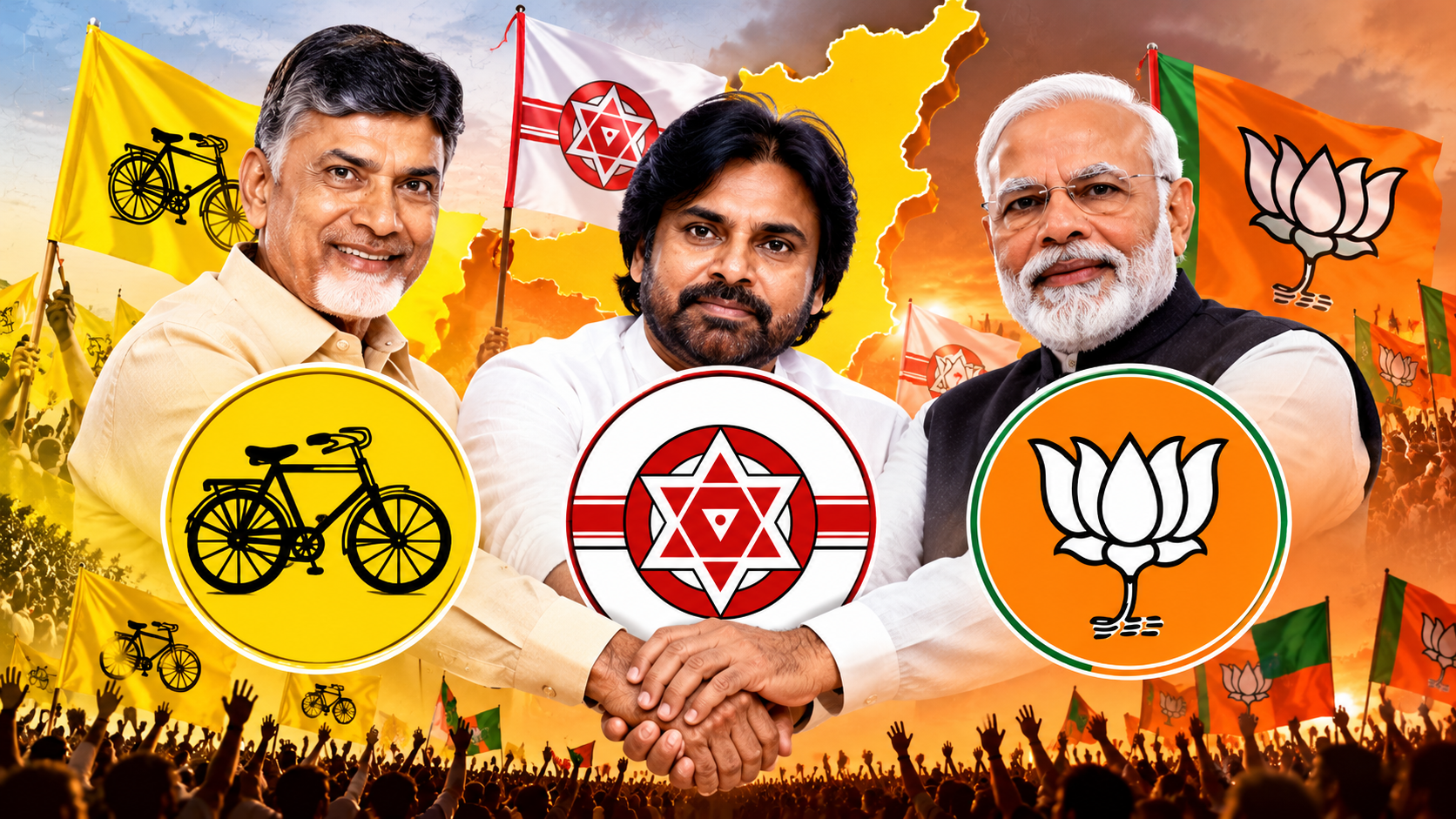 స్థానాల సర్దుబాటుపై కూటమి కసరత్తు.. బీజేపీకి 30 జడ్పీటీసీలు, 30 ఎంపీపీ స్థానాలు?